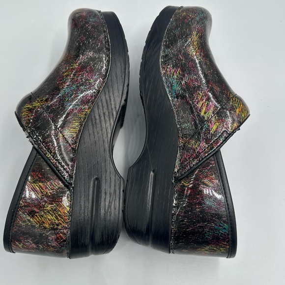 Dansko Professional Petrol Patent Clogs Iridescent Women’s Size 38 US 7.5-8 - Picture 10 of 10